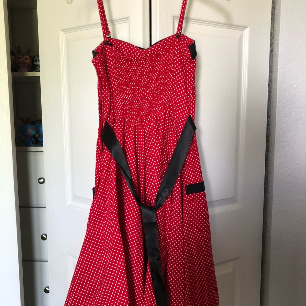 Hell Bunny Vixen pin-up dress